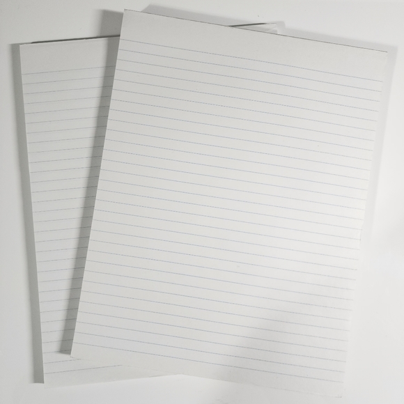 2/$10 3/$12 Lined Letter Pads / 96 sheets Back to School / School Supplies - Picture 1 of 1